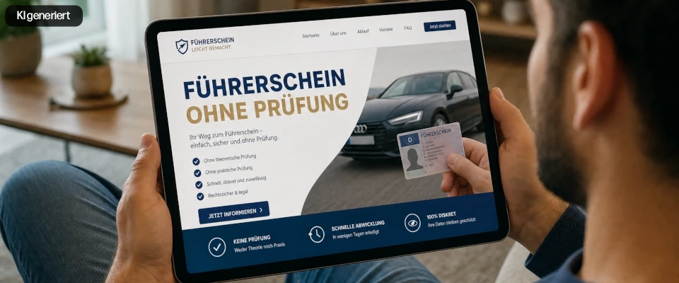 Führerschein ohne Prüfung: Geht das legal?