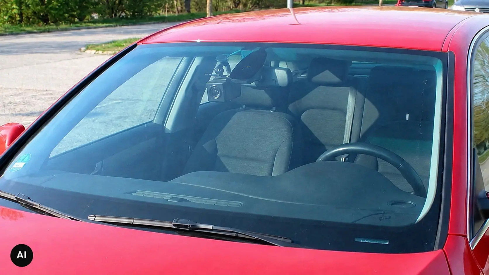 ViDista-Messanlage in einem Fahrzeug